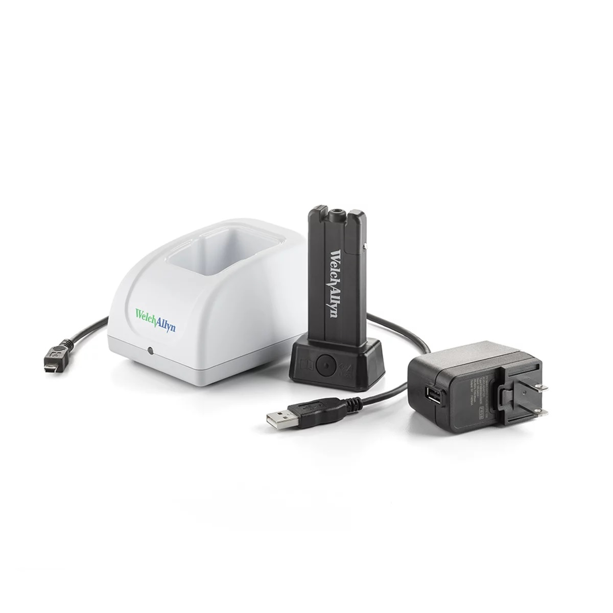 Illuminator, 800 Series Kleenspec® Cordless Illuminator w/ Charging Station & US style AC plug For use w/ KleenSpec Disposable Vaginal Specula (1/EA) by Hillrom/Welch Allyn  ID 80010